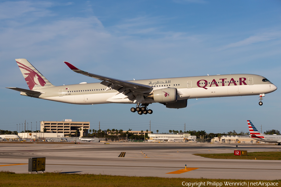 Qatar Airways Airbus A350-1041 (A7-ANO) | Photo 664358