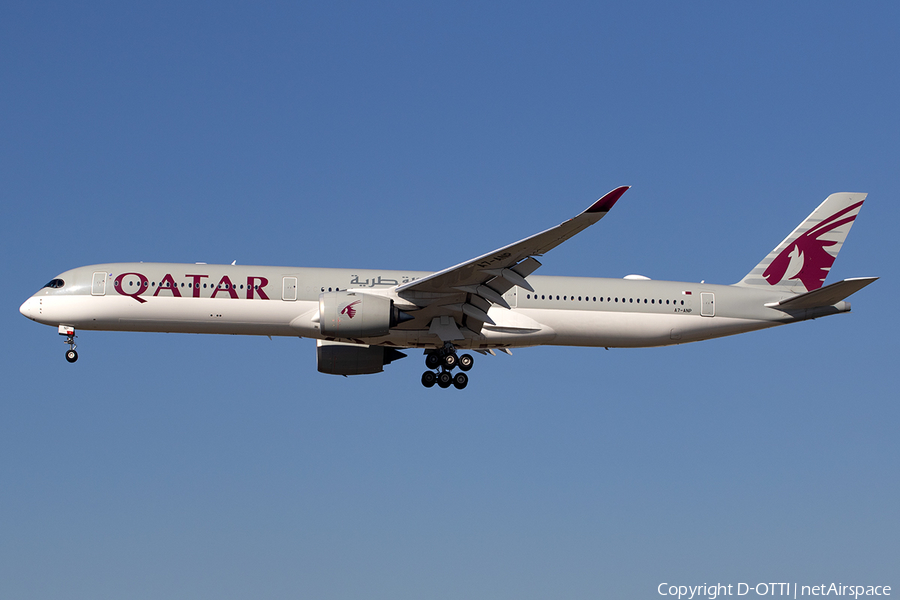 Qatar Airways Airbus A350-1041 (A7-ANP) | Photo 543451