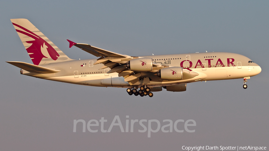 Qatar Airways Airbus A380-861 (A7-APA) | Photo 313052