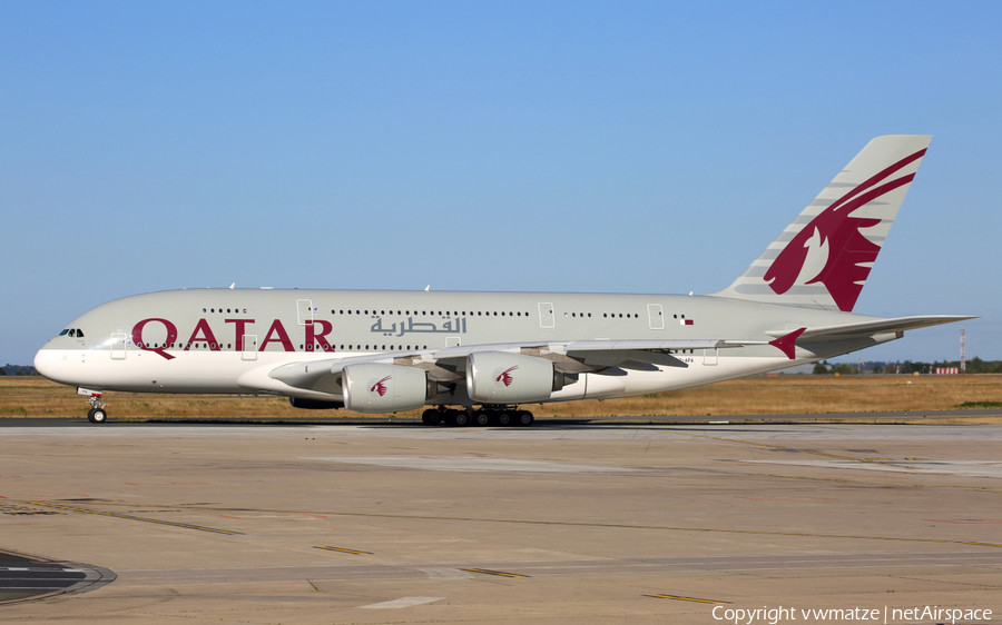 Qatar Airways Airbus A380-861 (A7-APA) | Photo 127385