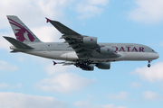 Qatar Airways Airbus A380-861 (A7-APA) at  London - Heathrow, United Kingdom