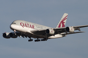 Qatar Airways Airbus A380-861 (A7-APA) at  London - Heathrow, United Kingdom