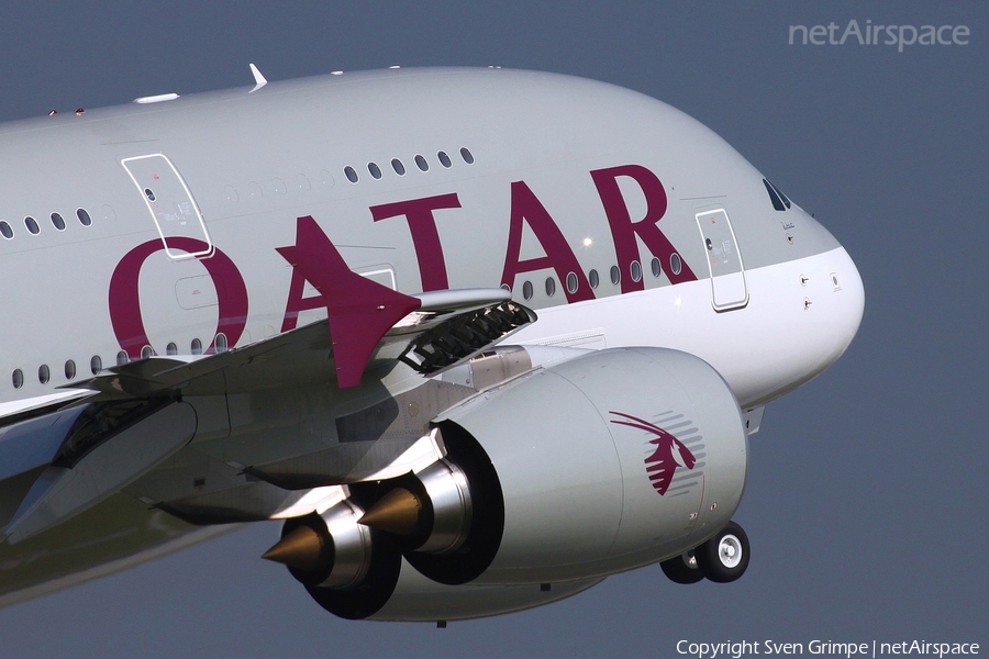 Qatar Airways Airbus A380-861 (A7-APA) | Photo 46079