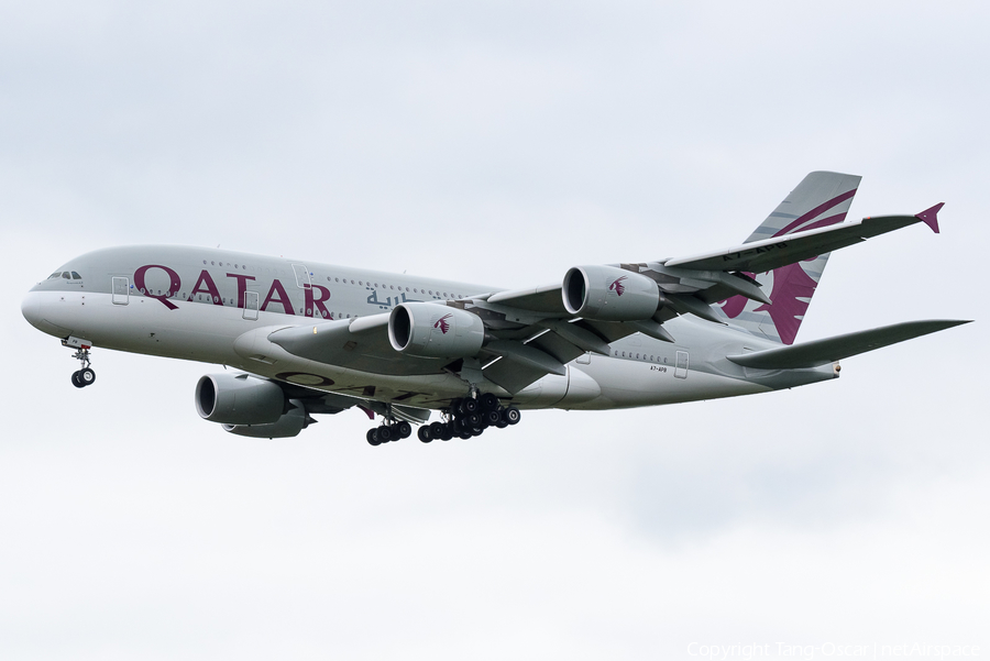 Qatar Airways Airbus A380-861 (A7-APB) | Photo 554569