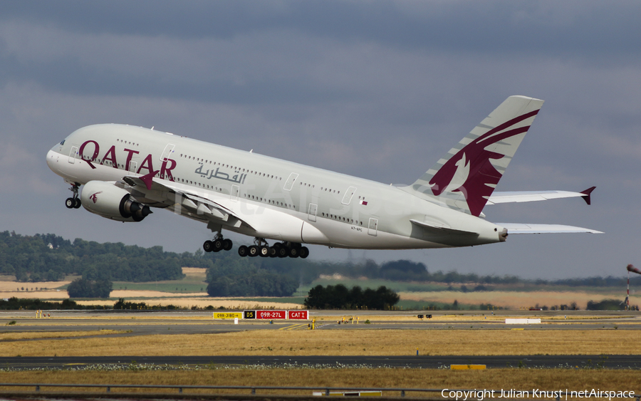 Qatar Airways Airbus A380-861 (A7-APC) | Photo 81863