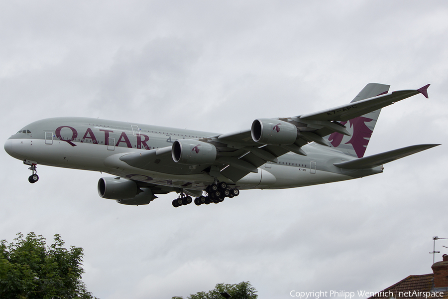 Qatar Airways Airbus A380-861 (A7-APC) | Photo 115547
