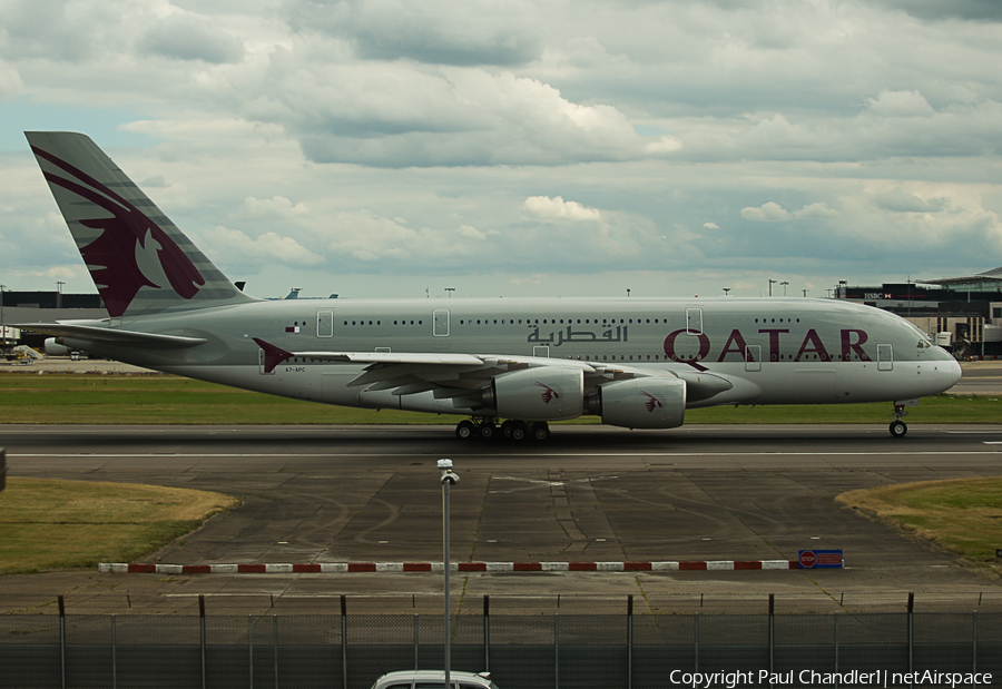 Qatar Airways Airbus A380-861 (A7-APC) | Photo 115775