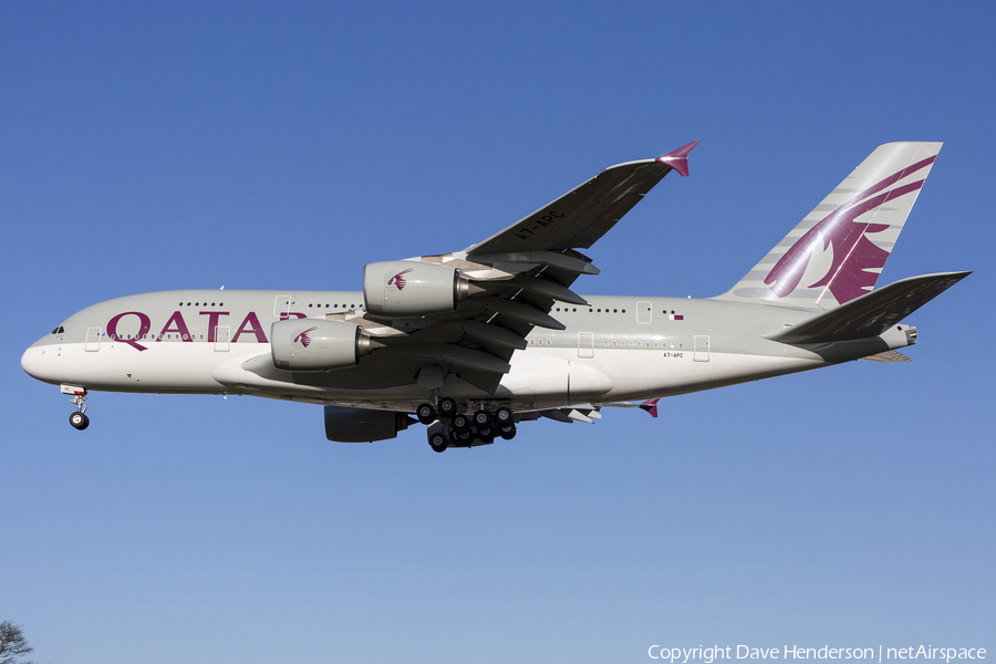 Qatar Airways Airbus A380-861 (A7-APC) | Photo 369213