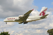 Qatar Airways Airbus A380-861 (A7-APC) at  London - Heathrow, United Kingdom