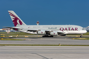 Qatar Airways Airbus A380-861 (A7-APD) at  Frankfurt am Main, Germany