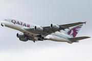 Qatar Airways Airbus A380-861 (A7-APD) at  London - Heathrow, United Kingdom