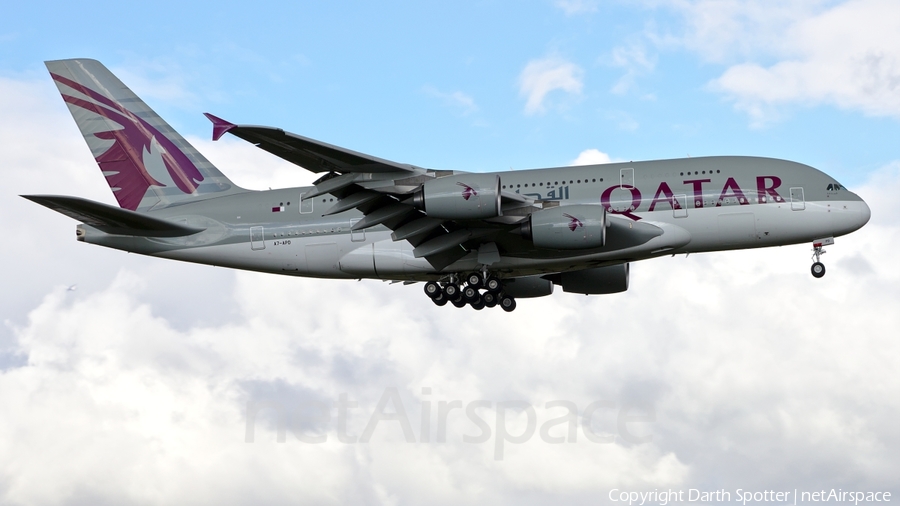 Qatar Airways Airbus A380-861 (A7-APD) | Photo 181411