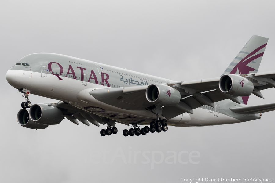 Qatar Airways Airbus A380-861 (A7-APD) | Photo 186725