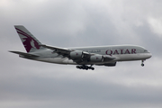 Qatar Airways Airbus A380-861 (A7-APE) at  London - Heathrow, United Kingdom