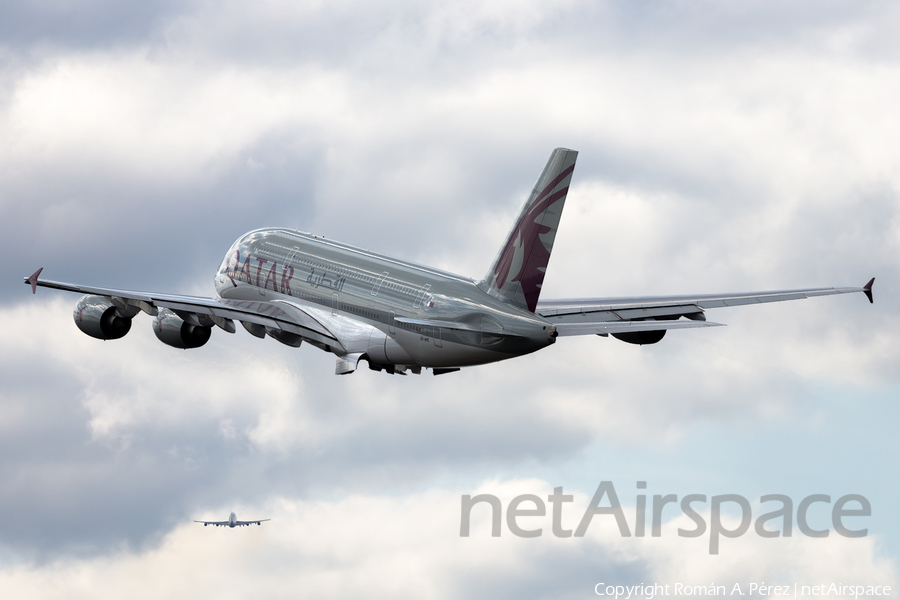 Qatar Airways Airbus A380-861 (A7-APE) | Photo 341613