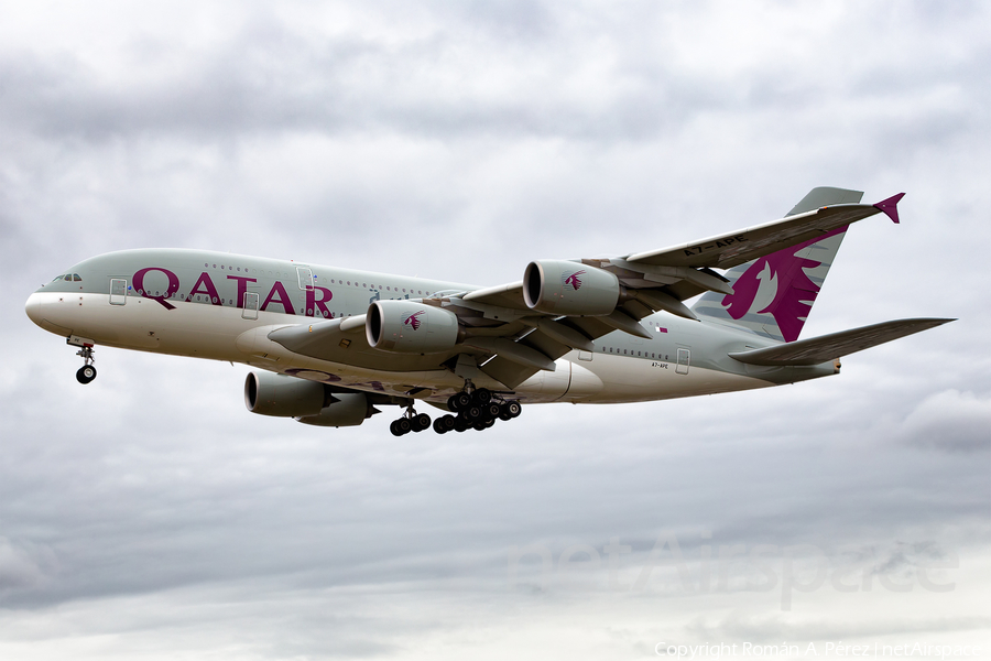 Qatar Airways Airbus A380-861 (A7-APE) | Photo 359267