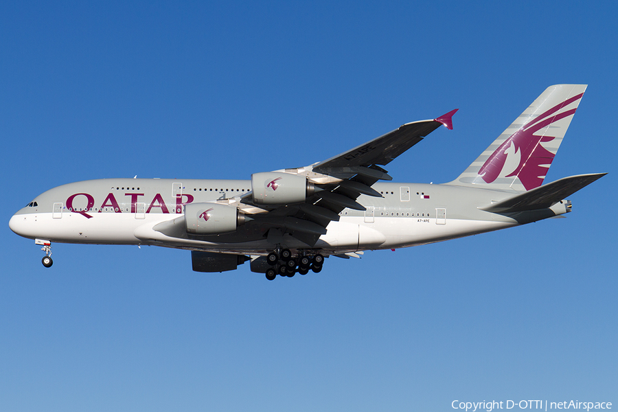 Qatar Airways Airbus A380-861 (A7-APE) | Photo 525042