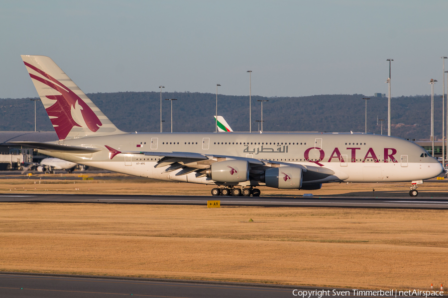 Qatar Airways Airbus A380-861 (A7-APE) | Photo 285977