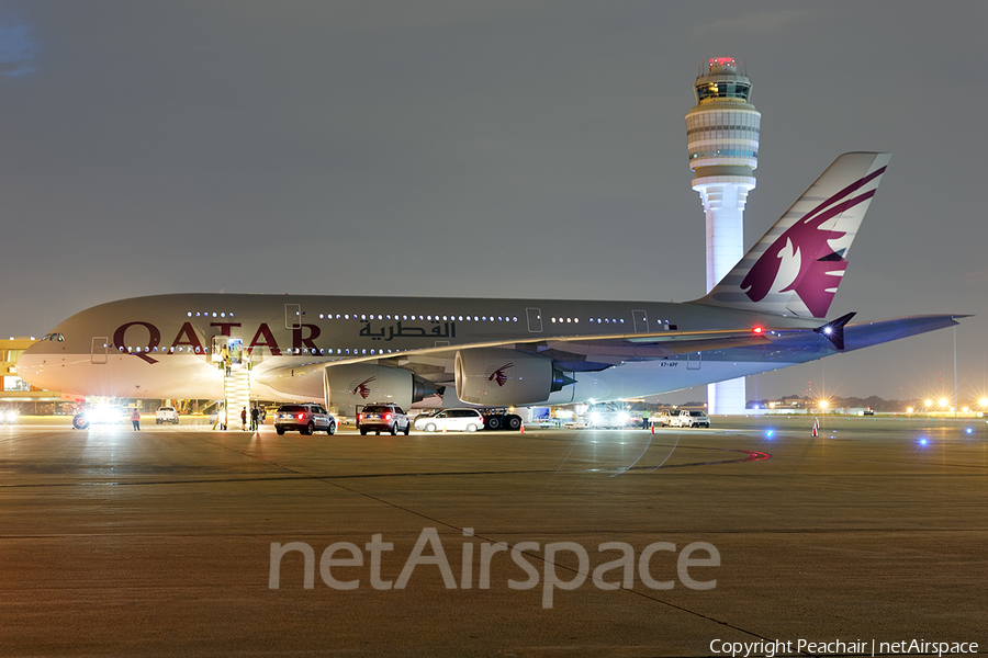 Qatar Airways Airbus A380-861 (A7-APF) | Photo 110355