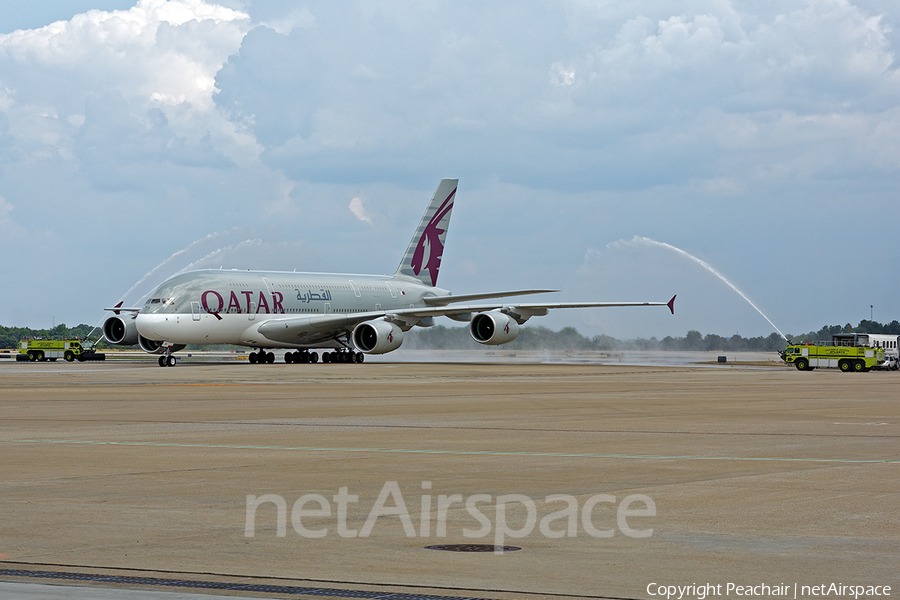 Qatar Airways Airbus A380-861 (A7-APF) | Photo 110356