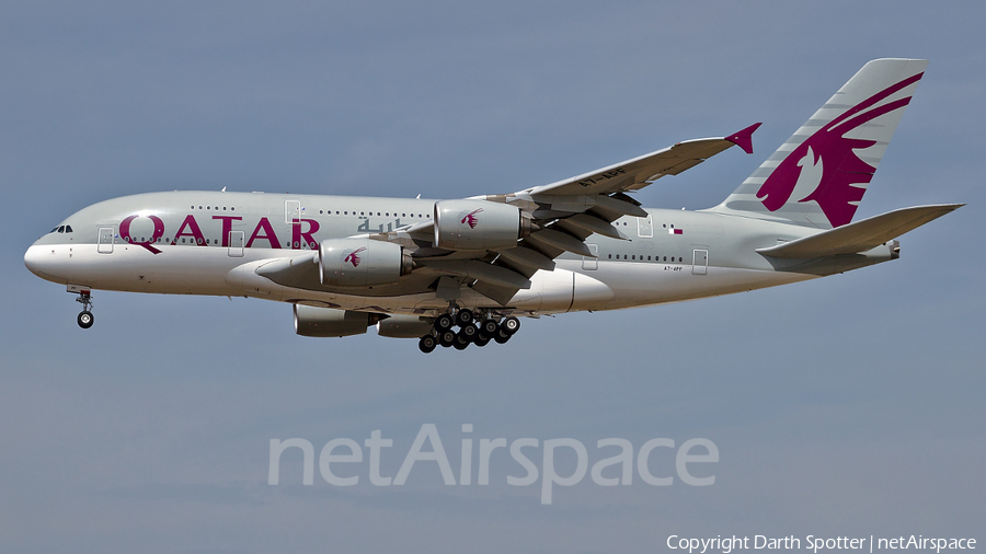 Qatar Airways Airbus A380-861 (A7-APF) | Photo 371668