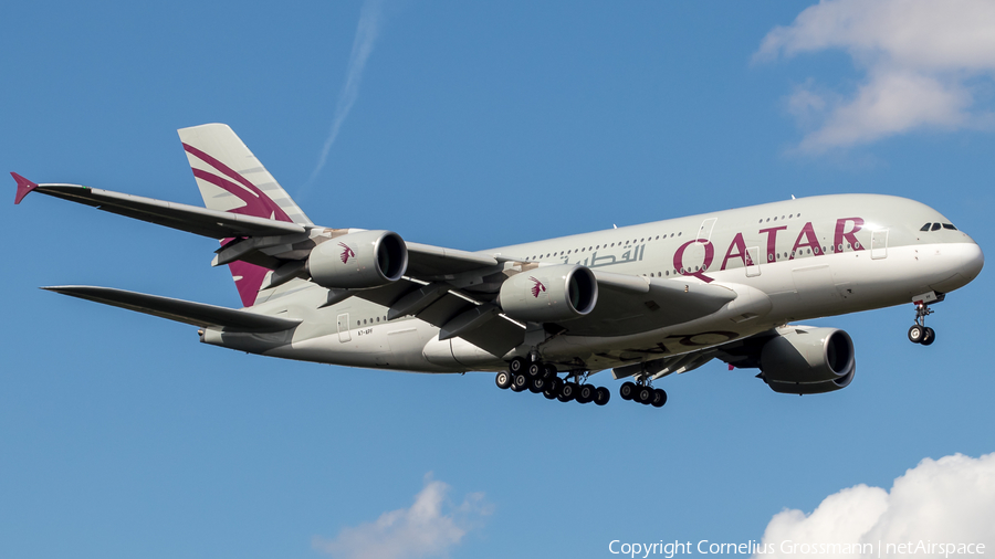 Qatar Airways Airbus A380-861 (A7-APF) | Photo 388595
