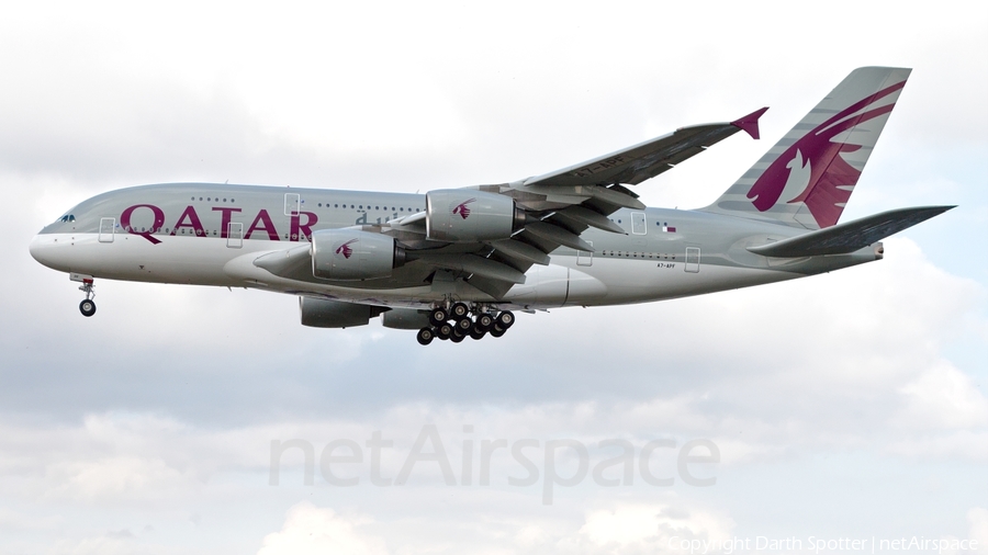 Qatar Airways Airbus A380-861 (A7-APF) | Photo 181412