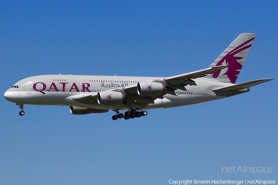 Qatar Airways Airbus A380-861 (A7-APF) | Photo 205548