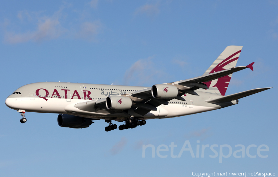 Qatar Airways Airbus A380-861 (A7-APF) | Photo 230276