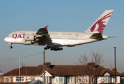 Qatar Airways Airbus A380-861 (A7-APF) at  London - Heathrow, United Kingdom