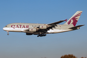 Qatar Airways Airbus A380-861 (A7-APF) at  London - Heathrow, United Kingdom
