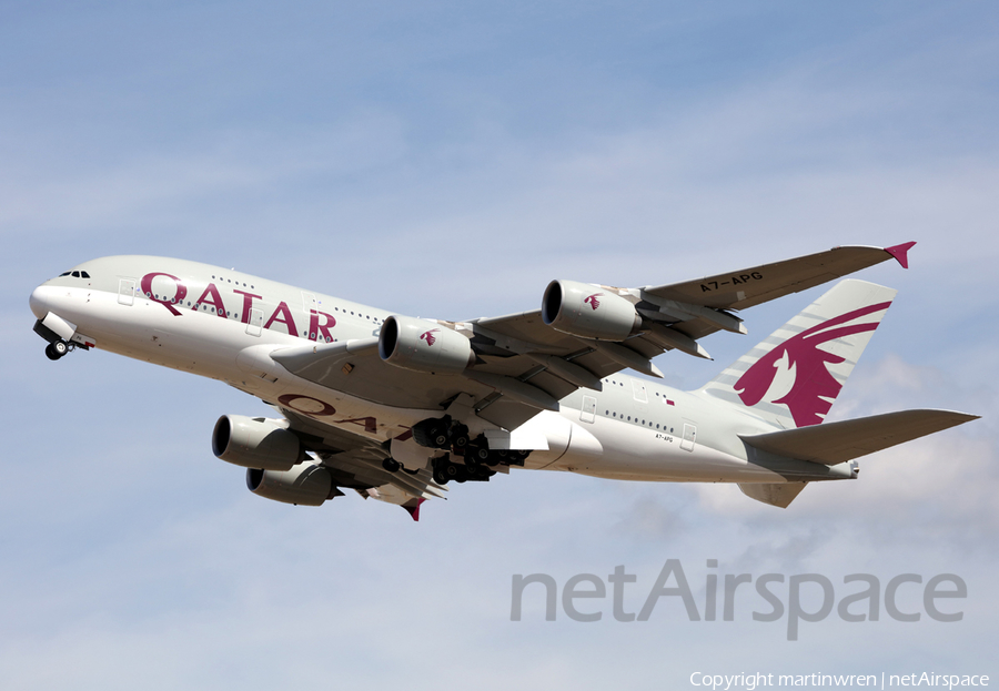 Qatar Airways Airbus A380-861 (A7-APG) | Photo 258838