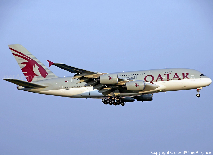 Qatar Airways Airbus A380-861 (A7-APJ) | Photo 347456