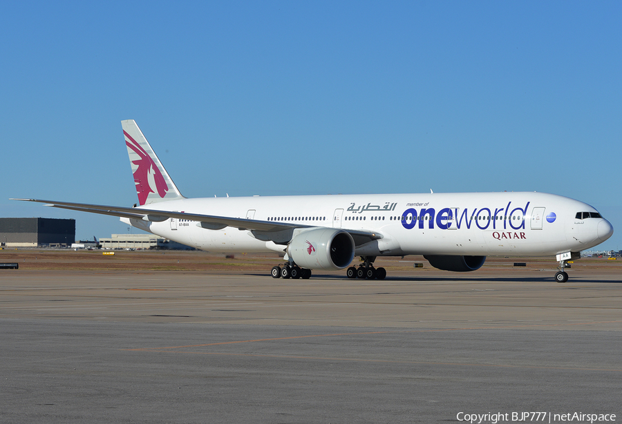 Qatar Airways Boeing 777-3DZ(ER) (A7-BAA) | Photo 193017