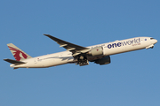 Qatar Airways Boeing 777-3DZ(ER) (A7-BAA) at  Dallas/Ft. Worth - International, United States
