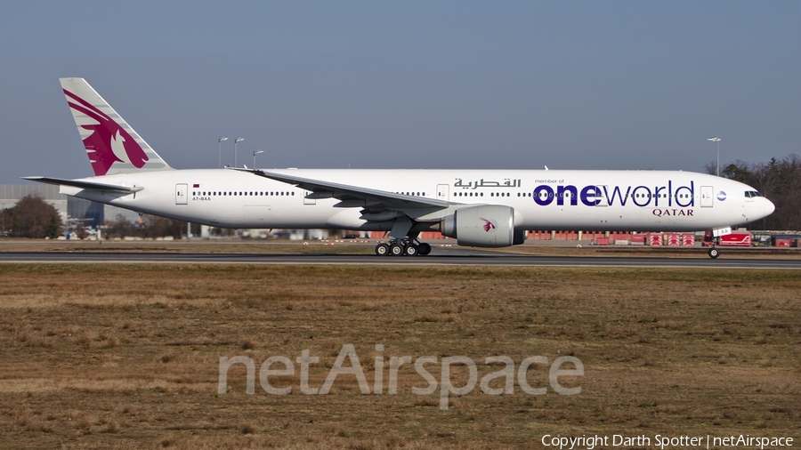 Qatar Airways Boeing 777-3DZ(ER) (A7-BAA) | Photo 183496