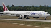 Qatar Airways Boeing 777-3DZ(ER) (A7-BAA) at  Frankfurt am Main, Germany