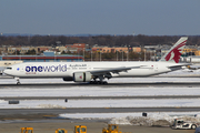 Qatar Airways Boeing 777-3DZ(ER) (A7-BAA) at  New York - John F. Kennedy International, United States