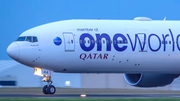 Qatar Airways Boeing 777-3DZ(ER) (A7-BAA) at  Melbourne, Australia