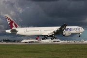 Qatar Airways Boeing 777-3DZ(ER) (A7-BAA) at  Miami - International, United States