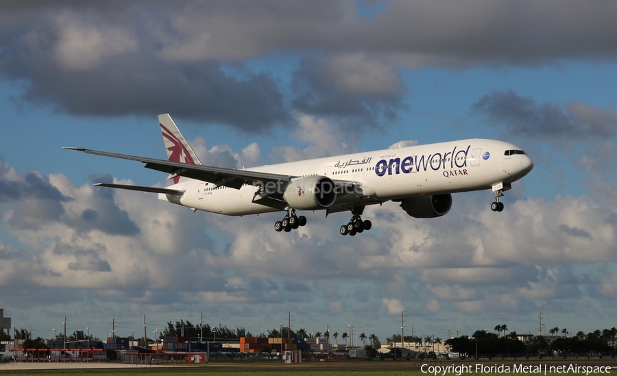 Qatar Airways Boeing 777-3DZ(ER) (A7-BAA) | Photo 516325