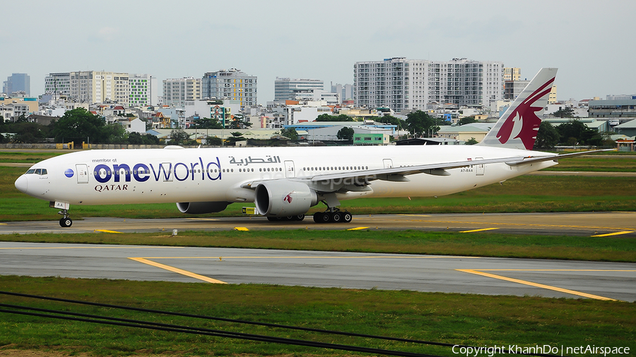 Qatar Airways Boeing 777-3DZ(ER) (A7-BAA) | Photo 286387