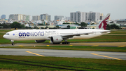 Qatar Airways Boeing 777-3DZ(ER) (A7-BAA) at  Ho Chi Minh City - Tan Son Nhat, Vietnam