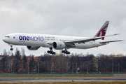 Qatar Airways Boeing 777-3DZ(ER) (A7-BAA) at  Berlin - Tegel, Germany