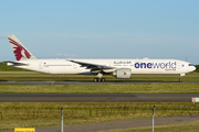 Qatar Airways Boeing 777-3DZ(ER) (A7-BAB) at  Copenhagen - Kastrup, Denmark