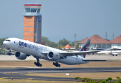 Qatar Airways Boeing 777-3DZ(ER) (A7-BAB) at  Denpasar/Bali - Ngurah Rai International, Indonesia