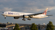 Qatar Airways Boeing 777-3DZ(ER) (A7-BAB) at  London - Heathrow, United Kingdom