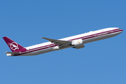 Qatar Airways Boeing 777-3DZ(ER) (A7-BAC) at  New York - John F. Kennedy International, United States