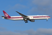 Qatar Airways Boeing 777-3DZ(ER) (A7-BAC) at  New York - John F. Kennedy International, United States