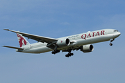 Qatar Airways Boeing 777-3DZ(ER) (A7-BAC) at  London - Heathrow, United Kingdom